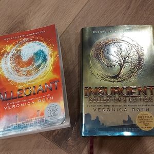 YA novels Allegiant and Insurgent